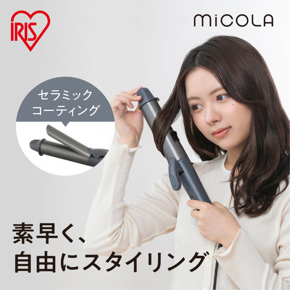 【ふるさと納税】カールアイロン HIR-MC10338H ダークグレー