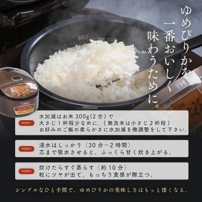 ふるさと納税 江別市 【毎月定期便】金王冠 無洗米 北海道産ゆめぴりか 5kg 特A 白米全2回 |  | 03