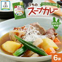 【ふるさと納税】 スープカレーの素 うちのスープカレー 昆布だし 和風味 2人前×6袋 小分け スープカレー スパイス 和風 昆布 スープ カレー 簡単 お取り寄せ ギフト ピーアンドピー 送料無料 北海道 札幌市