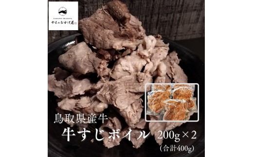 99MZ.◆鳥取県産牛◆牛すじボイル400g