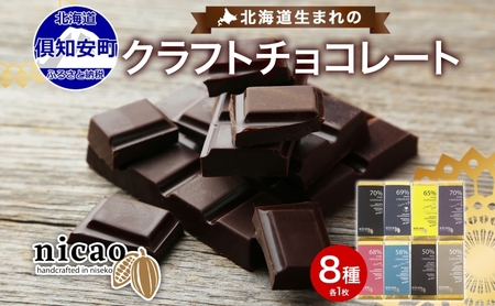 チョコレートセット クラフト ダーク ミルク 8種 食べ比べ チョコレートセット【8種】
