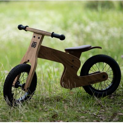 ふるさと納税 船橋市 まるで家具のような木製バランスバイク　　〜ハイダーバイク・和柄文様有りモデル・シート色ボルドー〜 |  | 02