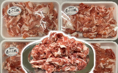 匠のこころ豚豚肉切り落としバラ炒め物匠のこころ豚【2kg(500g×4)】