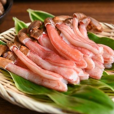 ふるさと納税 根室市 生本ずわいがに棒肉500g、いくら醤油漬け200g F-05003