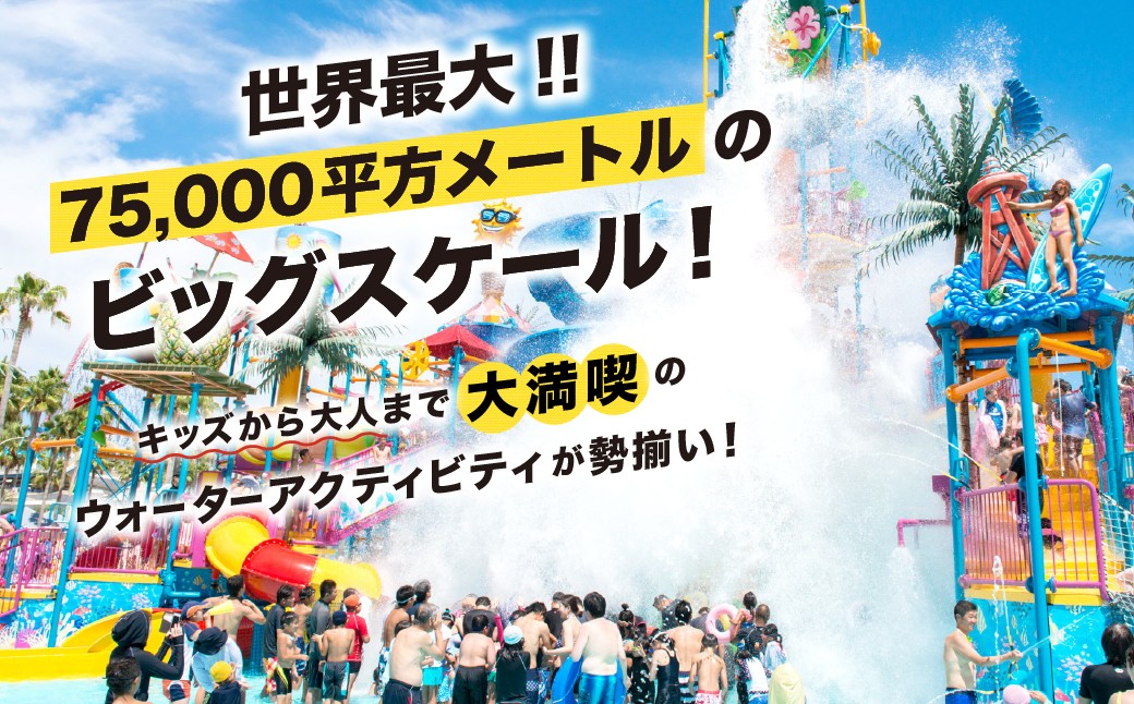 ナガシマリゾート ナガシマスパーランド入場券 および ジャンボ海水プール券 （大人4名様分） 【有効期限有り】 【2026年7月上旬～8月下旬発送予定】 ウォータースライダー ラフティング アトラクシ