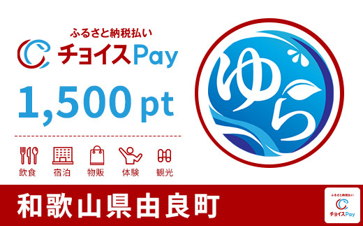 
            由良町チョイスPay 1,500pt【会員限定のお礼の品】
          
