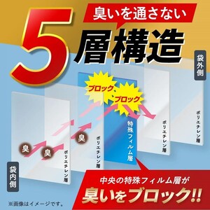 防臭袋 ニオガード (S400) NIOGUARD ブラック