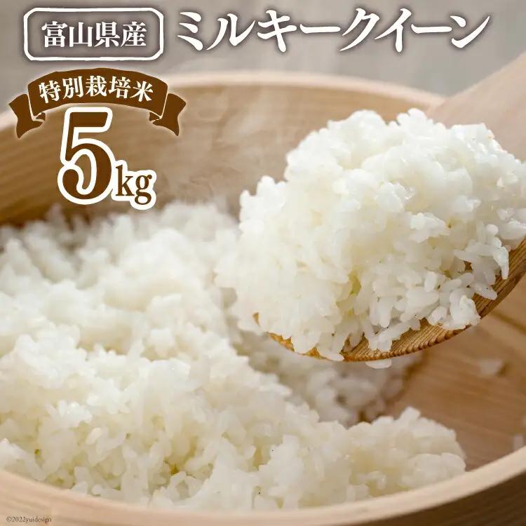 米 令和7年産 特別栽培米 ミルキークイーン 5kg 精米