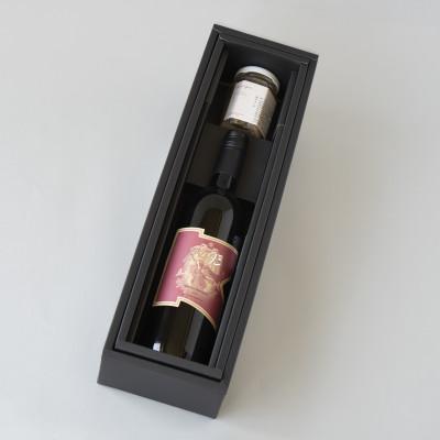 ふるさと納税 韮崎市 カベルネ・ソーヴィニヨンと「みょうが」のピクルスセット |  | 01