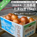 【ふるさと納税】【馬詰青果】【淡路島の青果屋】淡路島産たまねぎ5kg 甘さに自信!! ほんまもん!!