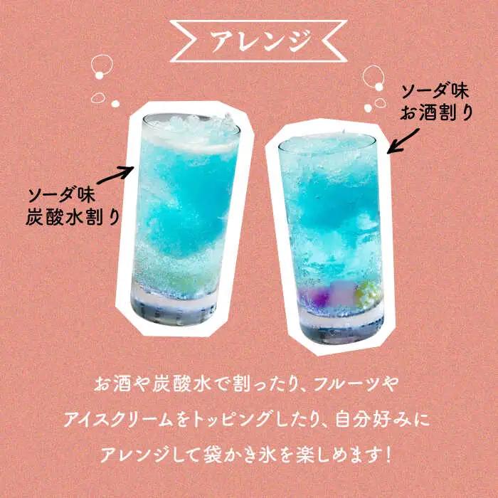 袋かき氷 4種類 詰合せ [JEX001] かき氷