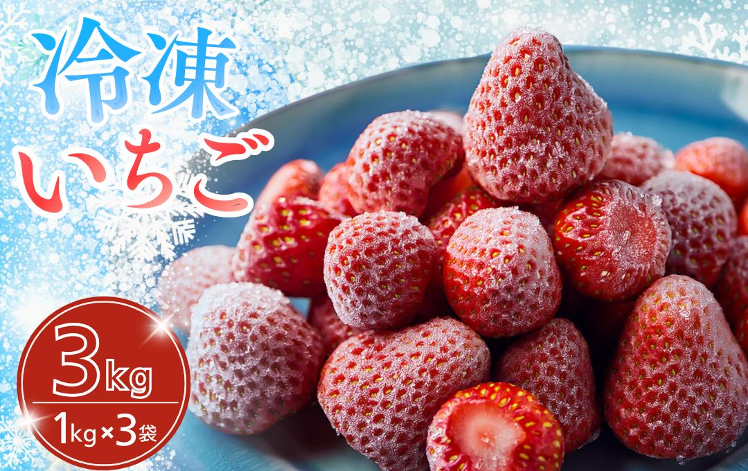 　【先行予約＿2026年出荷分】いちご 完熟冷凍いちご 3kg ｜ いちご 果物 フルーツ 苺 イチゴ 冷凍 果物 フローズン くだもの 紅ほっぺ 大容量 静岡県産 期間限定 strawberry 完熟 甘い おすすめ 新鮮 朝摘み 贈答 フルーツ 果物 旬 数量限定 期間限定 産地直送 伊豆 南伊豆 静岡