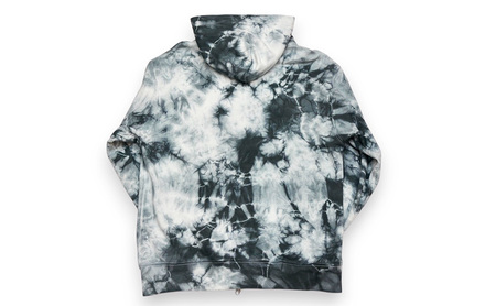 タイダイパーカーF  ASCENSION  黒部の名水染め　 ファッション 服 男性 メンズ 女性 レディース トップス  絞り染め おしゃれ 染物 プレゼント  XLサイズ