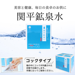 水 シリカ シリカ水 定期便 関平鉱泉水 全3回計6箱 (10L×2箱)【関平鉱泉所】 K-185