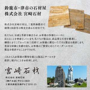 ビアンコカラーラコースター「市松」