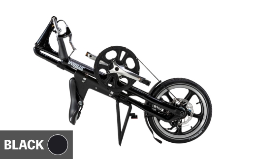 BLACK STRiDA LT 折りたたみ自転車 16インチ ミニベロ