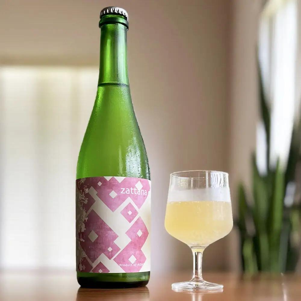 シードル zattana cidre 山茶始開 750ml 1本 青森県 弘前市 zattana りんごのお酒