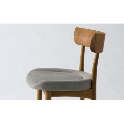 ふるさと納税 高山市 【飛騨の家具】飛騨産業　HIDA　CRESCENT　チェア(張り座)　ウォルナット　CG303 |  | 02