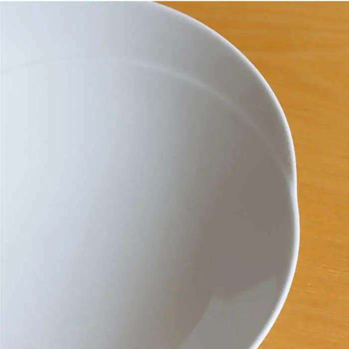 【白山陶器】ともえ多用浅鉢 白磁 2枚セット 食器 皿 【波佐見焼】[TA106] 波佐見焼