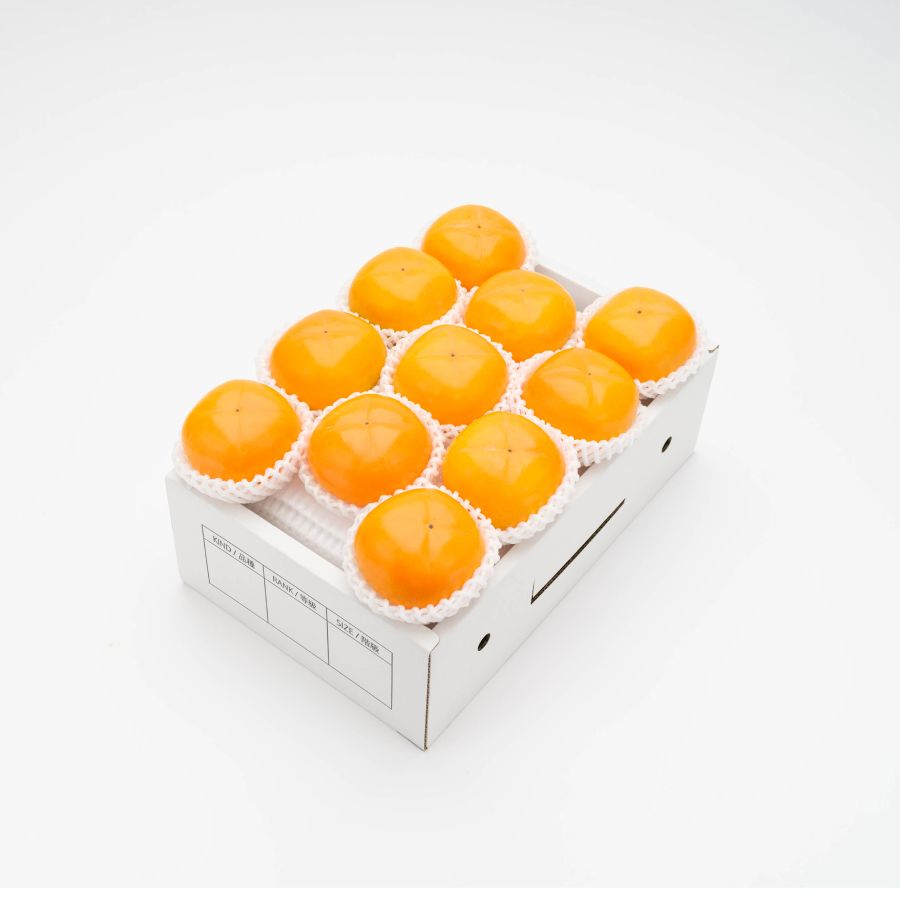 鶴岡市産　庄内柿秀品３kg　化粧箱入