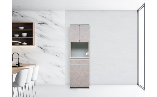 
                  【開梱設置】 オッド 食器棚 幅60cm ダイニングボード 完成品 キッチン収納 スリム ブラック グレー 大川家具 キッチンボード
                