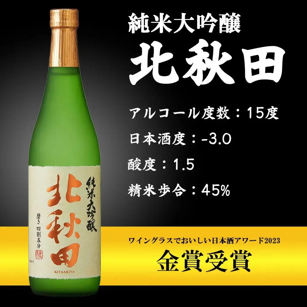 北鹿 飲み比べセット 720ml×各1本／計6本　135P4002