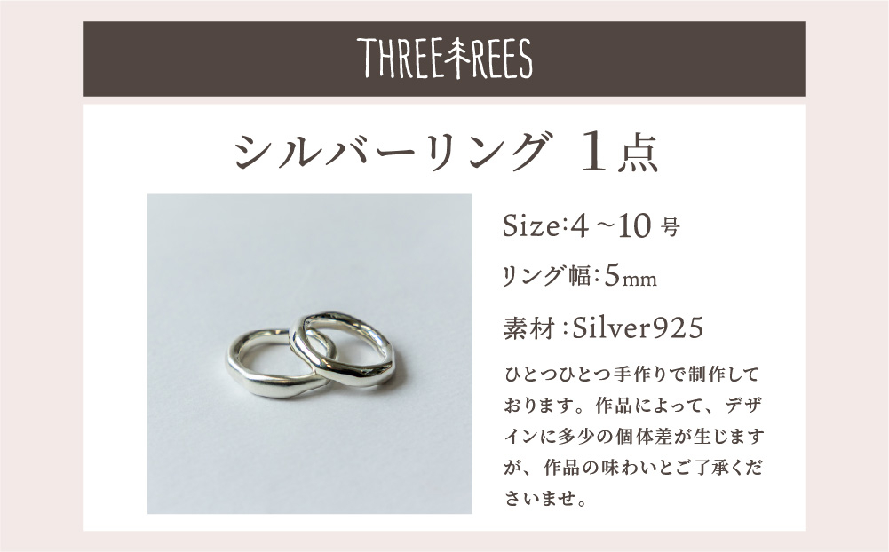 【日常のアクセントに】シルバーリング  LS-04  / 鏡面 / 10号