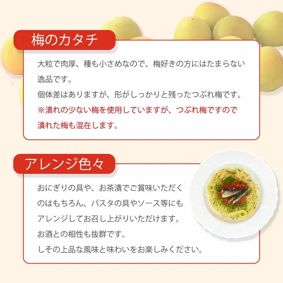 紀州南高梅 完熟 梅干しつぶれ梅 しそ梅 800g 塩分18％ ふるさと納税
