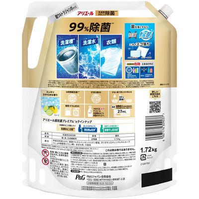 ふるさと納税 群馬県 【最短当日発送】アリエール 洗濯洗剤液体 洗濯槽まるごと除菌 詰替 超ウルトラジャンボ |  | 01