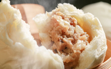 肉まん 【全3回定期便】あぐーまん 4個入り (2個入り×2P)  BCBL017 惣菜