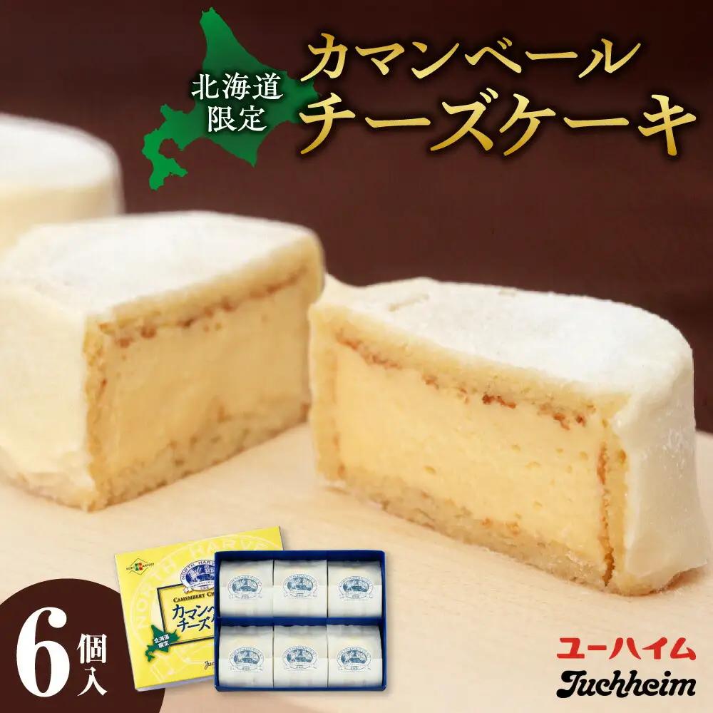 カマンベールチーズケーキ（6個入） ｜ スイーツ 洋菓子 チーズケーキ 北海道 札幌市 