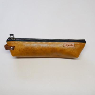 ふるさと納税 佐用町 【姫路レザー】ハンドメイドペンケース(革のカラーと仕上げの種類おまかせ)