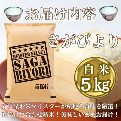 ふるさと納税 みやき町 令和6年産　さがびより白米5kg【五つ星お米マイスター厳選!】_SS069 |  | 02