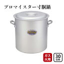 【ふるさと納税】【ガス火用】プロマイスター寸胴鍋30cm　 キッチン用品 調理器具 使いやすい 確かな品質 アルマイト加工 腐食防止 黒変化防止 握りやすい持ち手