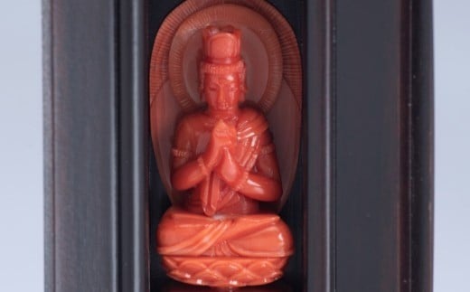 
                  【月３体限定】サンゴの守り本尊（宝石珊瑚）【大日如来】
                