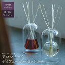 【ふるさと納税】【Made in Yufuin】アロマリードディフューザーセット（koukotsu | 恍惚）200ml(円錐型・球体型から選択可) | アロマ アロマリード 香り ディフューザー 雑貨 日用品 人気 おすすめ 送料無料 湯布院 由布院 ゆふいん