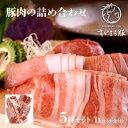 【ふるさと納税】沖縄県ブランド豚 キビまる豚 豚肉の 詰め合わせ 5種 セット1kg 小分け グルメ 食品 肉 贈り物 冷凍 豚肉 おかず お肉 惣菜 お取り寄せ ブランド豚肉 バラエティ セット 新鮮 生肉 高級 柔らかい おいしい おうちご飯 高級肉 贈答 福袋 福箱 送料無料