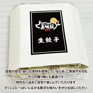 【数量限定】肉屋が作る美明豚生餃子24個入 2パック（MJ-5）