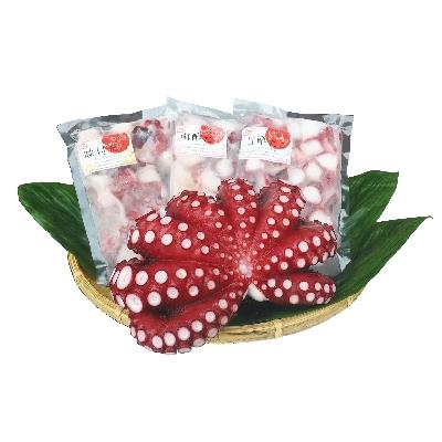 ふるさと納税 ひたちなか市 【タコ/4種詰合せセット】蒸し蛸1尾&amp;甘酢蛸200g&amp;梅酢蛸200g&amp;味付たこ200gの4点セット
