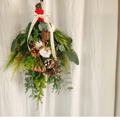 ふるさと納税 阿賀町 【自分で作る】Xmasスワッグキット【あかいみ】 |  | 02