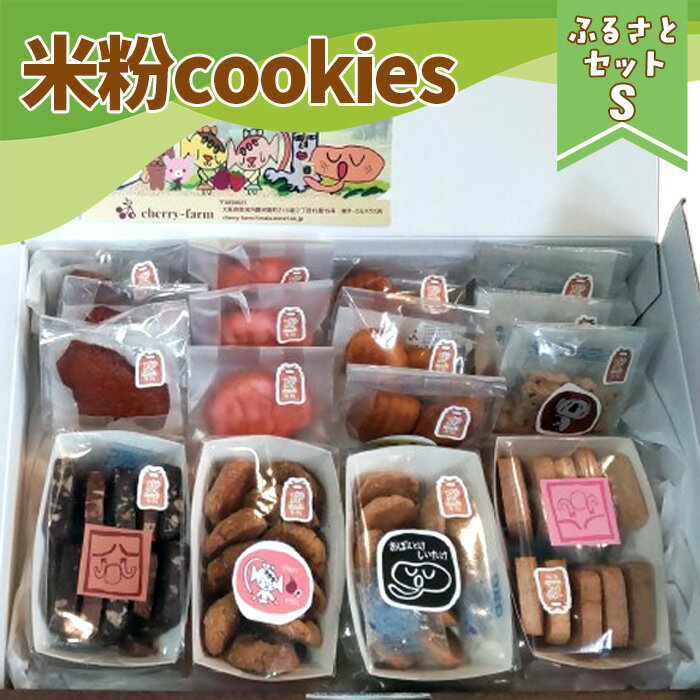 【ふるさと納税】No.400 かなんブランド　米粉cookies　ふるさとセットS　1箱 ／ マドレーヌ フィナンシェ サブレ クッキー 焼き菓子 菓子 おやつ 送料無料 大阪府