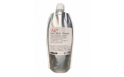 No.154 ウイレス銀プレミアム（ウイルス除去水）レフィル 500ml×24本