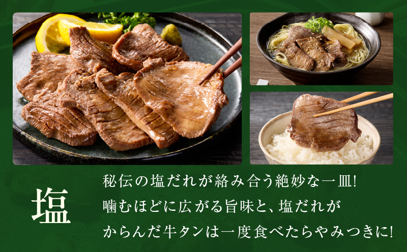 厚切り牛タン 900g 3種の味付け 食べ比べ【300g×3P 牛肉 牛タン 牛たん 厚切り牛タン 焼肉 BBQ キャンプ アウトドア 焼くだけ 訳あり サイズ不揃い 小分け】 015B394