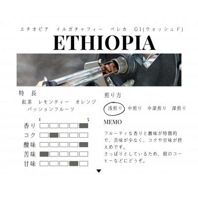 ふるさと納税 筑後市 エチオピア　イルカチャフィベレカG1　ウォッシュド(浅煎り)200g×2 |  | 01