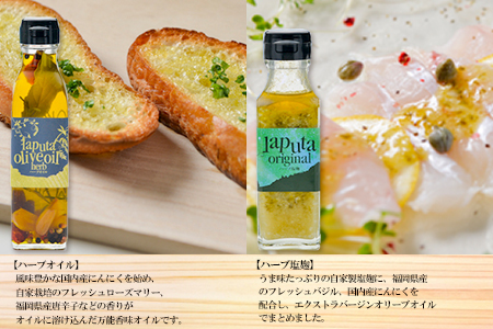レストラン ラピュタファームの自然派定番調味料とジャムセット H2