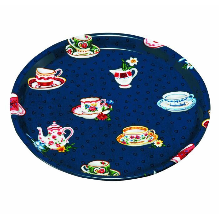 
カラートレー 丸盆 30cm カップフレンド
