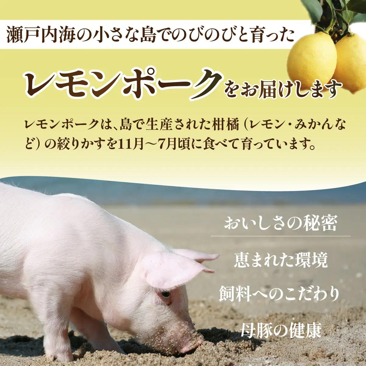 豚肉 レモンポーク　バラスライス600gモモスライス600g【配送不可地域：離島】