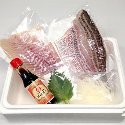 ふるさと納税 須崎市 好評のブランド鯛!「海援鯛」1匹フィーレセット |  | 02