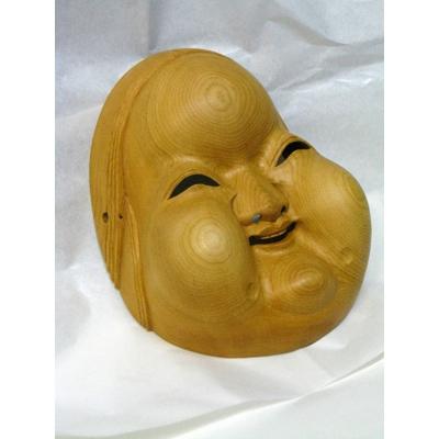 ふるさと納税 高山市 飛騨一位一刀彫　9号お福面 g114 |  | 02