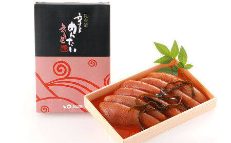 かば田 無着色昆布漬辛子めんたい化粧箱詰(330g)